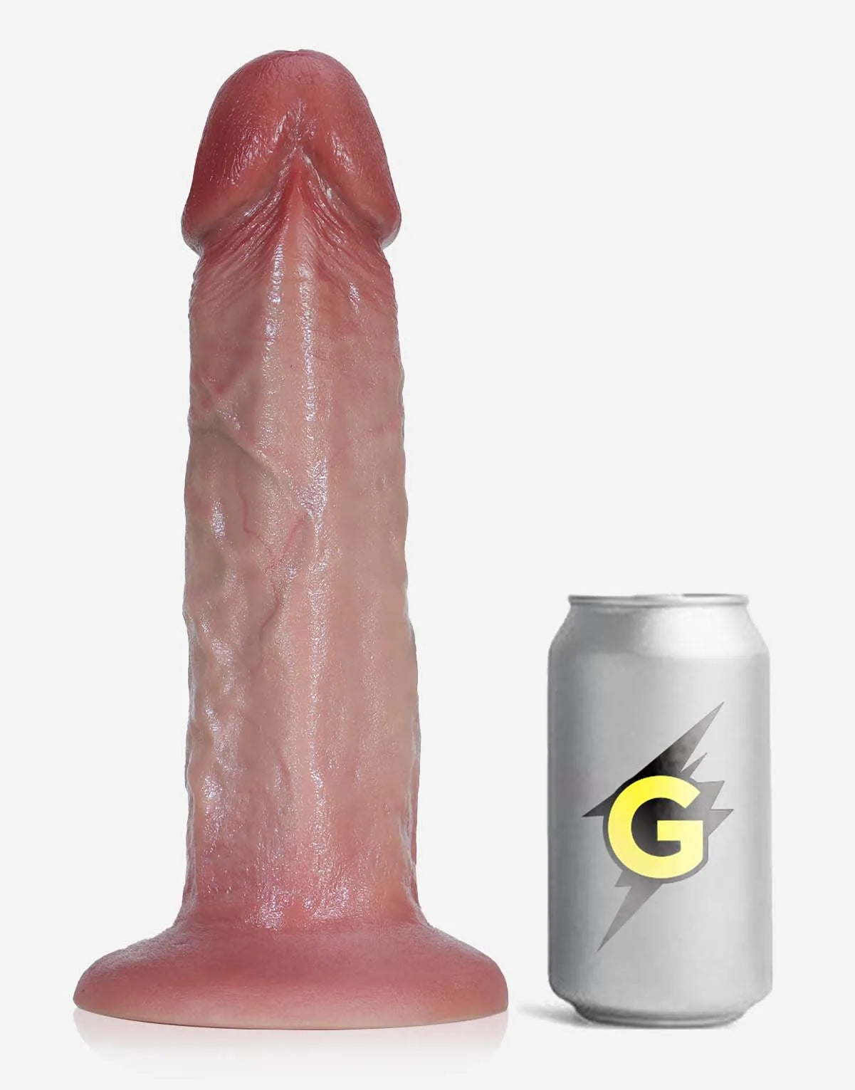 Andrew 11" x 2.7" Huge Soft Anal Dildo with Swollen Glan
