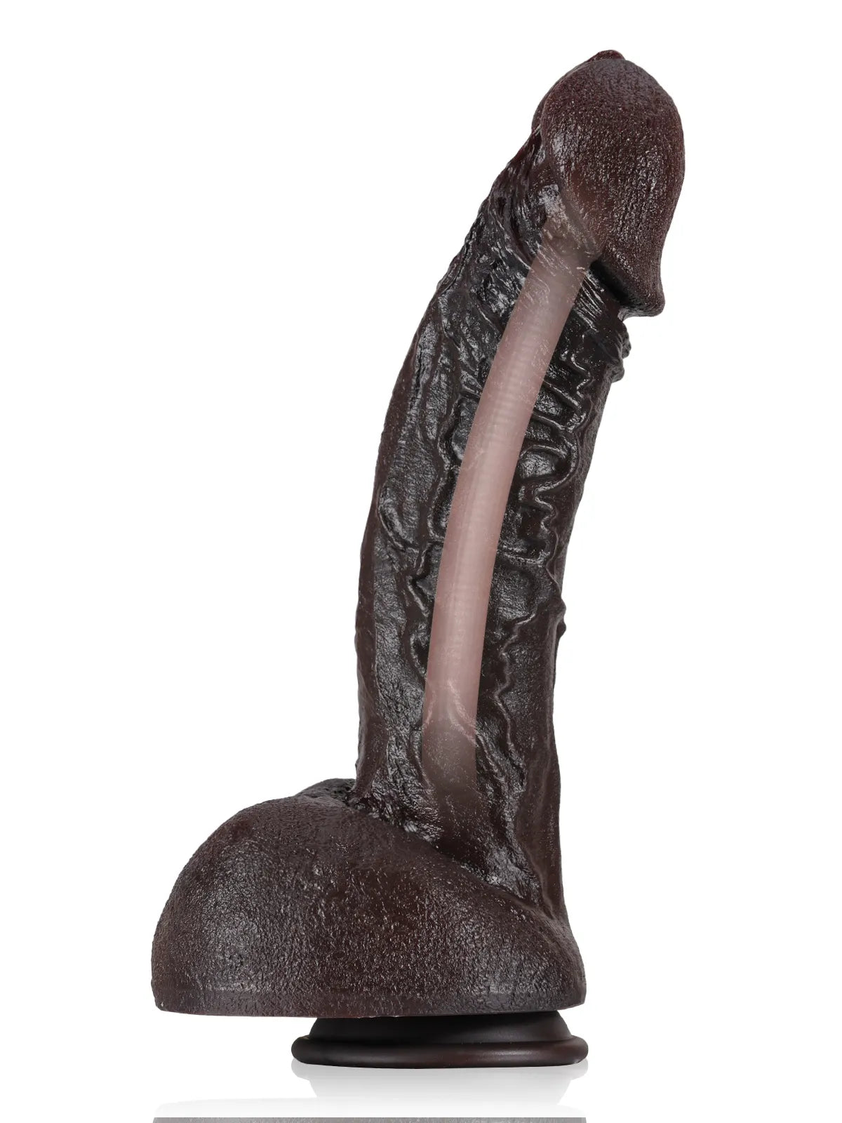 Big Anal Dildo 12" x 2.9" Ron 02
