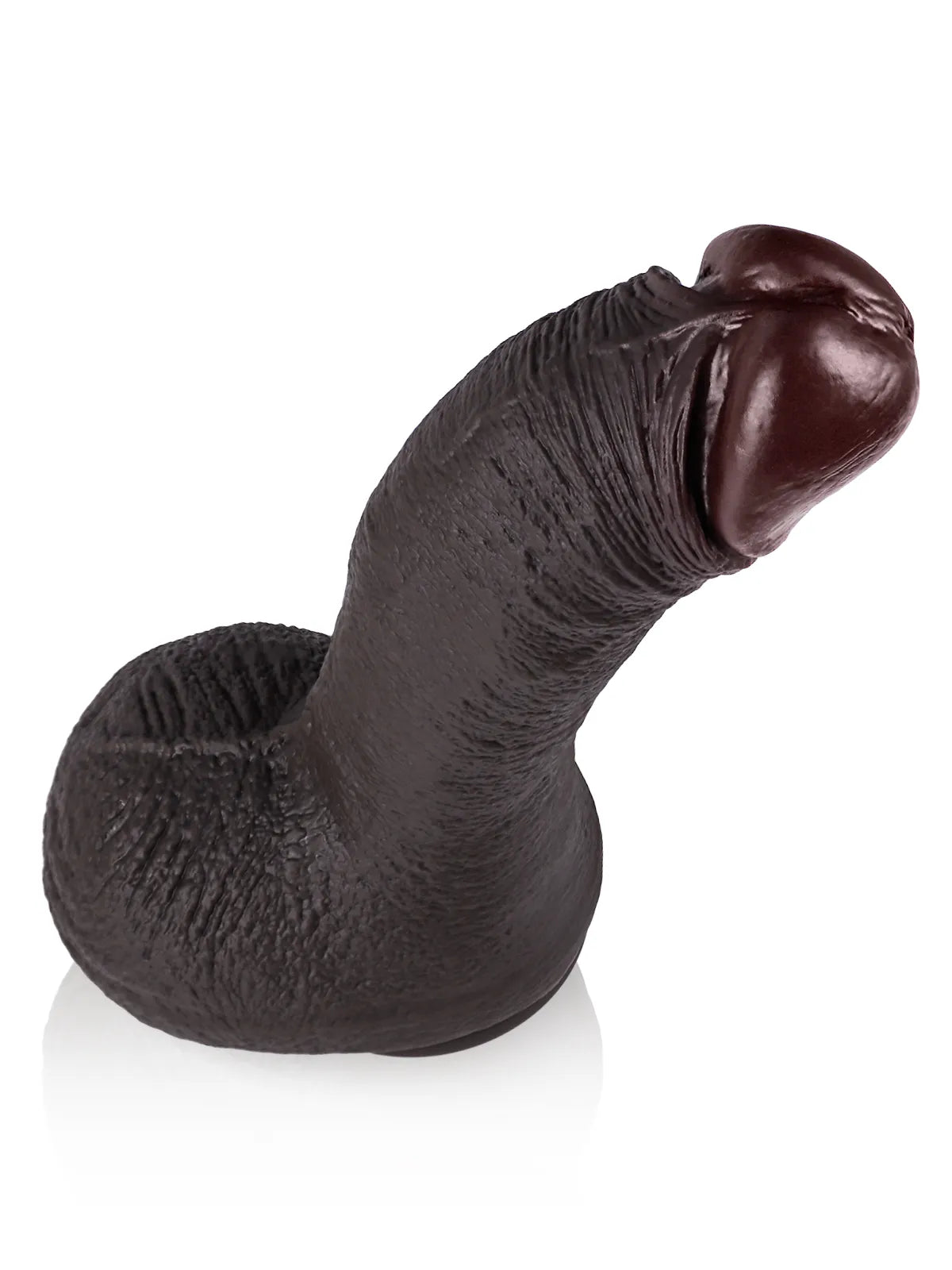 Chester 10.8" x 3" Large Black Dildo | Beginner-Friendly & Full Feeling
