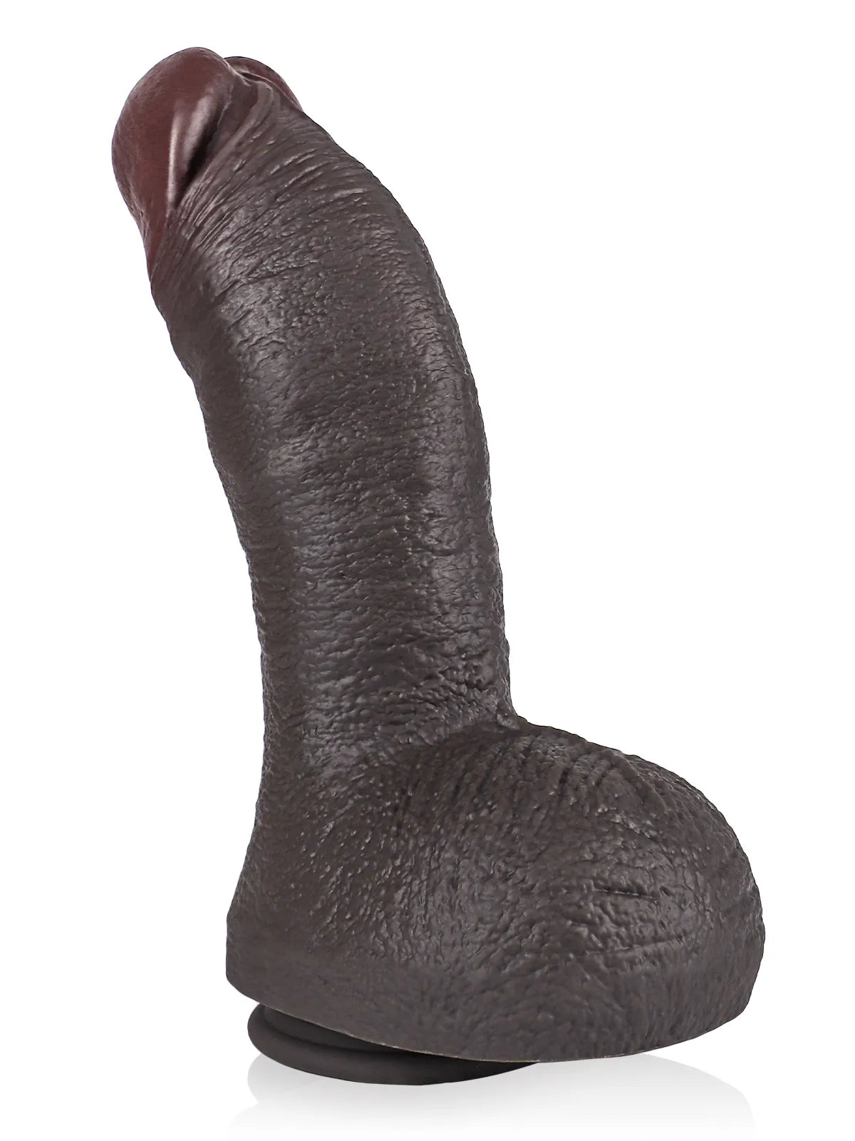 Chester 10.8" x 3" Large Black Dildo | Beginner-Friendly & Full Feeling