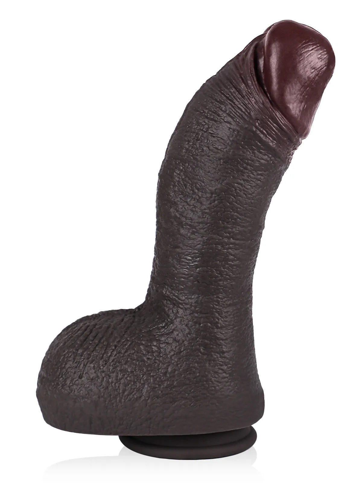 Chester 10.8" x 3" Large Black Dildo | Beginner-Friendly & Full Feeling