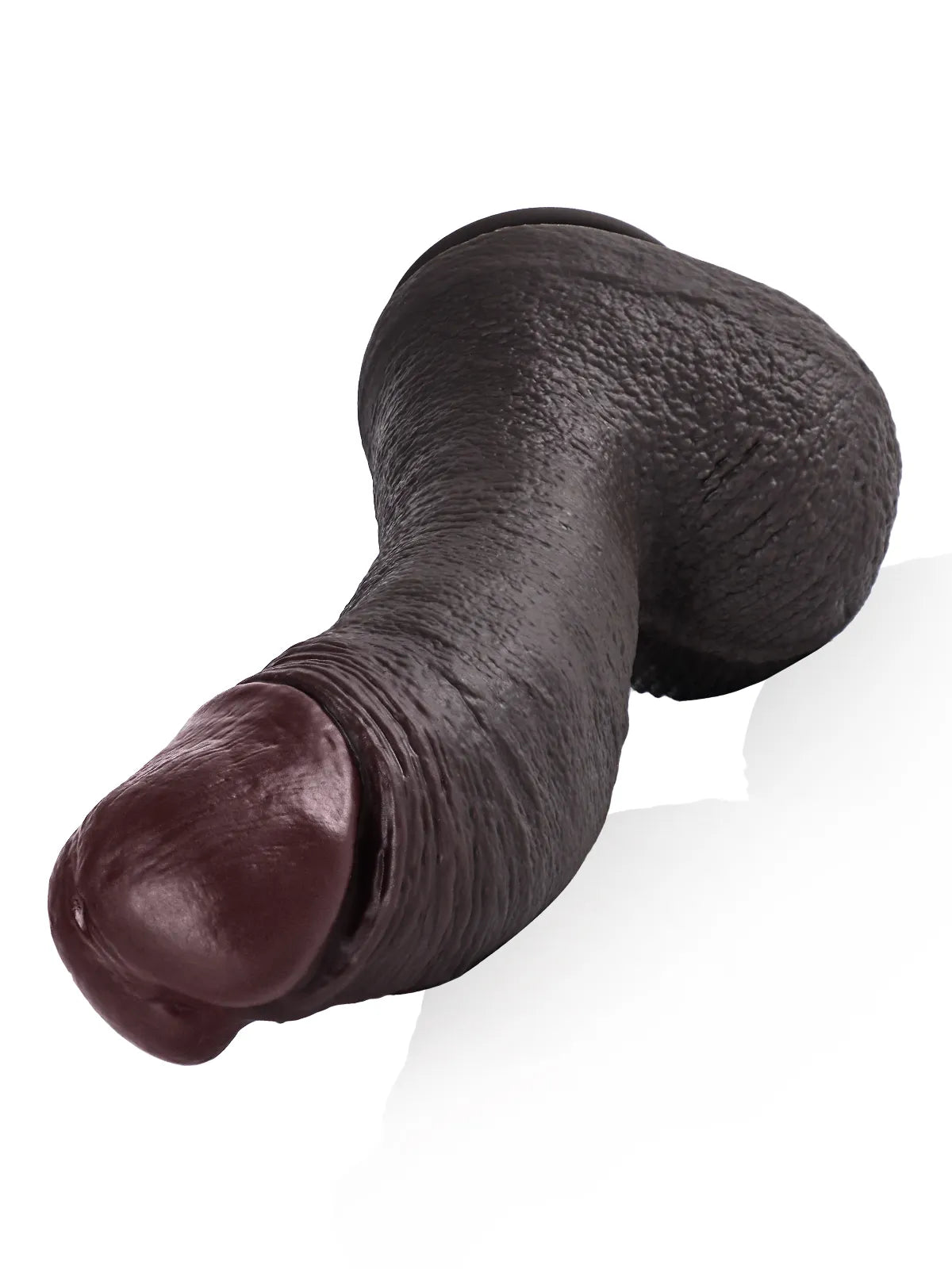 Chester 10.8" x 3" Large Black Dildo | Beginner-Friendly & Full Feeling