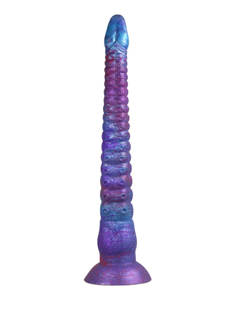 Eric 12.4" x 1.9" Large Fantasy Tentacle Soft Silicone Dildo