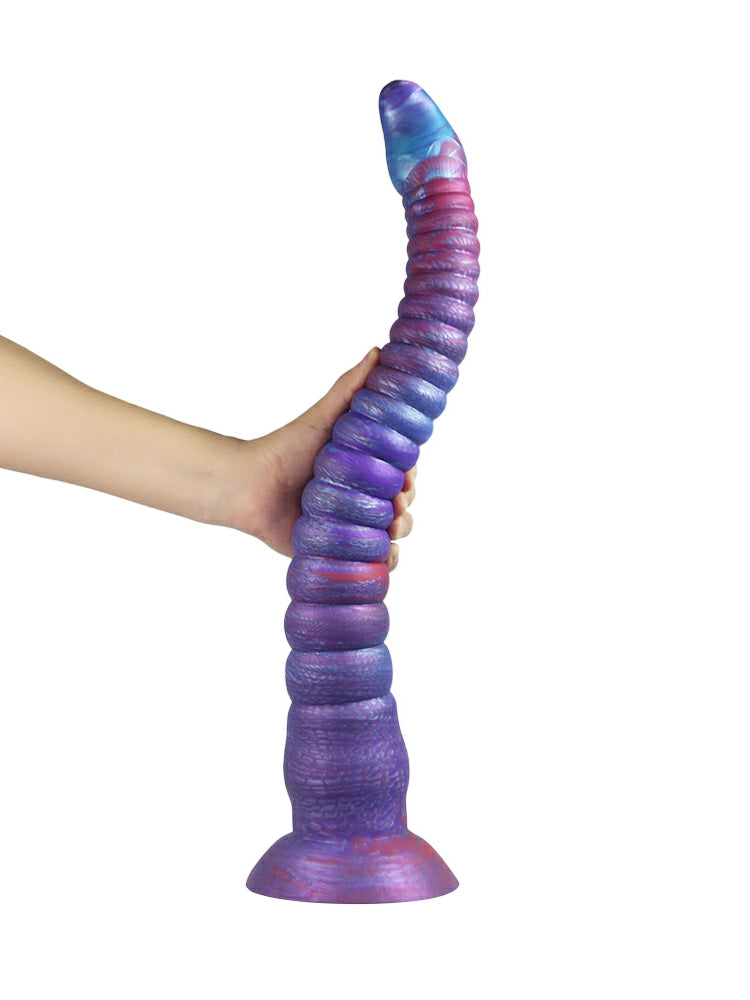 Eric 12.4" x 1.9" Large Fantasy Tentacle Soft Silicone Dildo