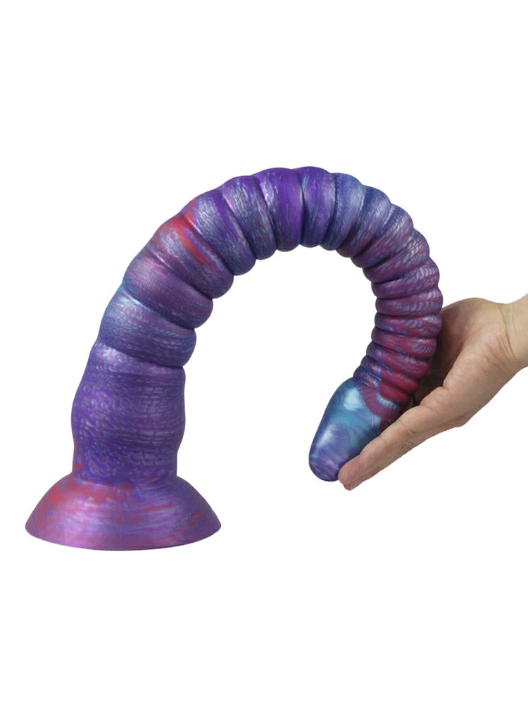 Eric 12.4" x 1.9" Large Fantasy Tentacle Soft Silicone Dildo