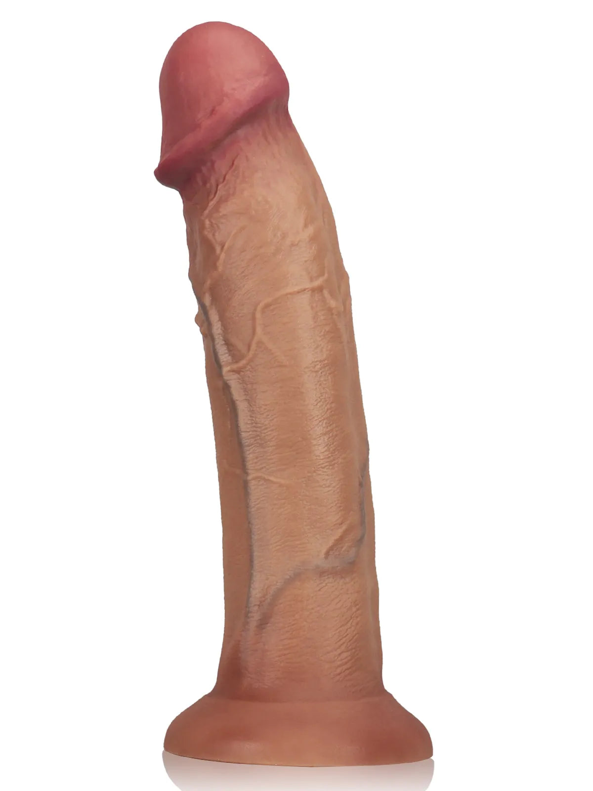 Detail of Wilson Dildo Veiny Head, Lifelike Texture for Extra Friction