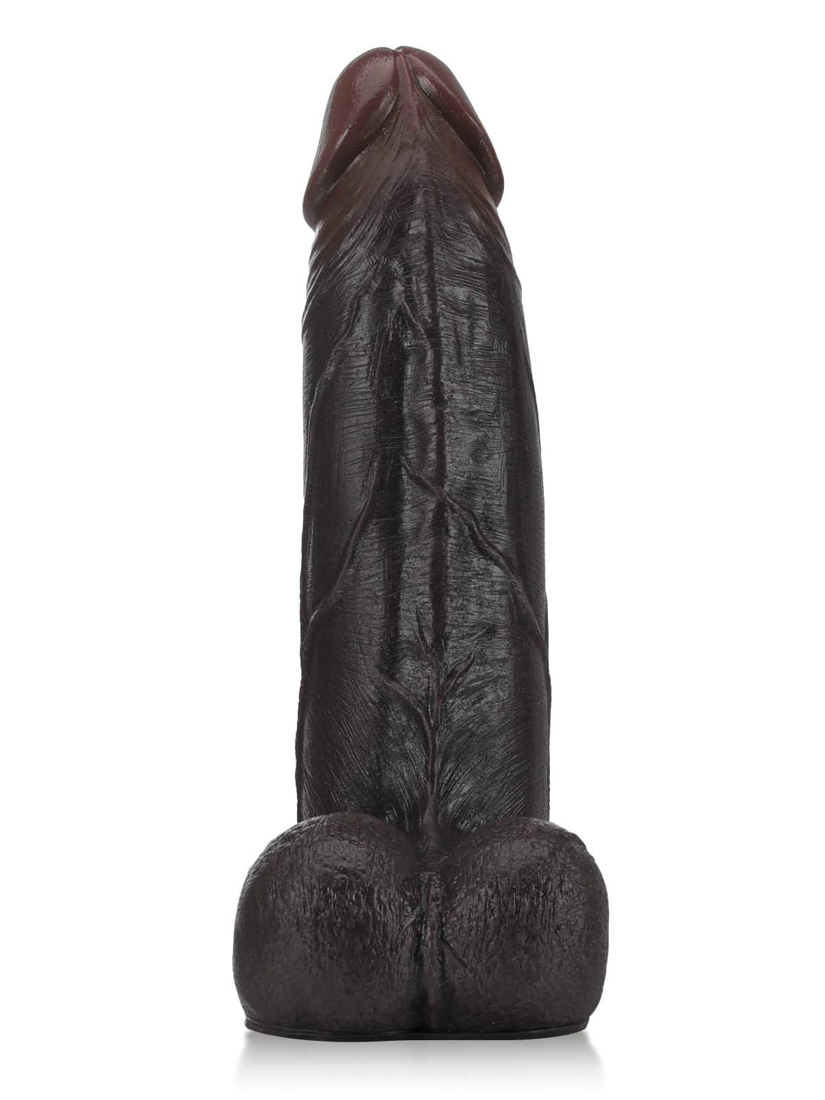 Tickle 10.8" x 2.5" Realistic Sliding Skin Vac-U-Lock Dildo with Moving Balls