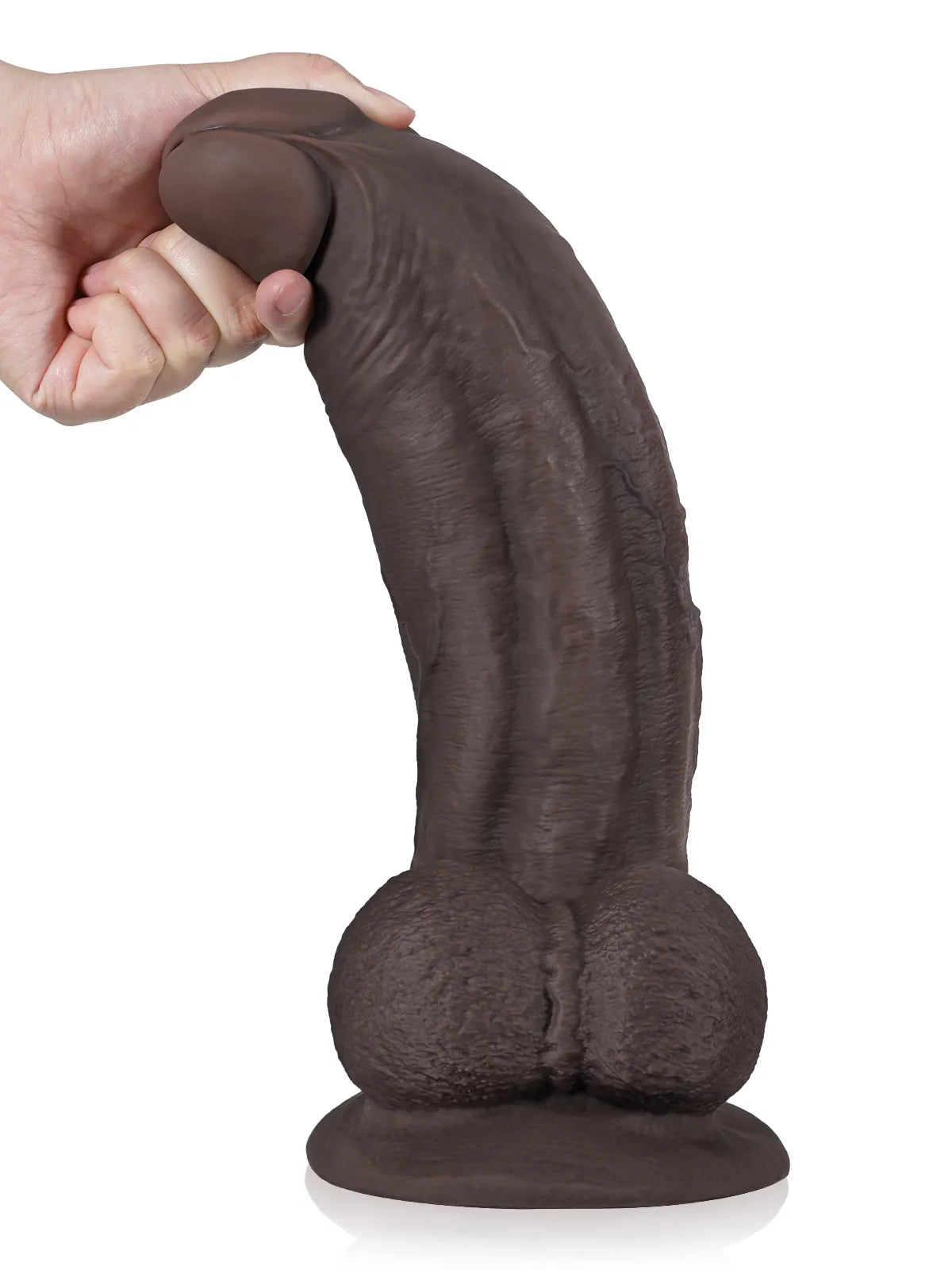 Mark 12.5" x 2.8" Big Anal Dildo in Silicone with Powerful Suction Cup