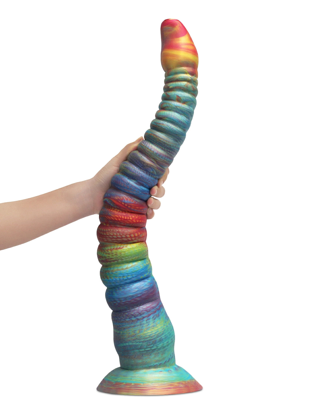Philip 12.4" x 1.9" Giant Fantasy Soft Silicone Tentacle Dildo