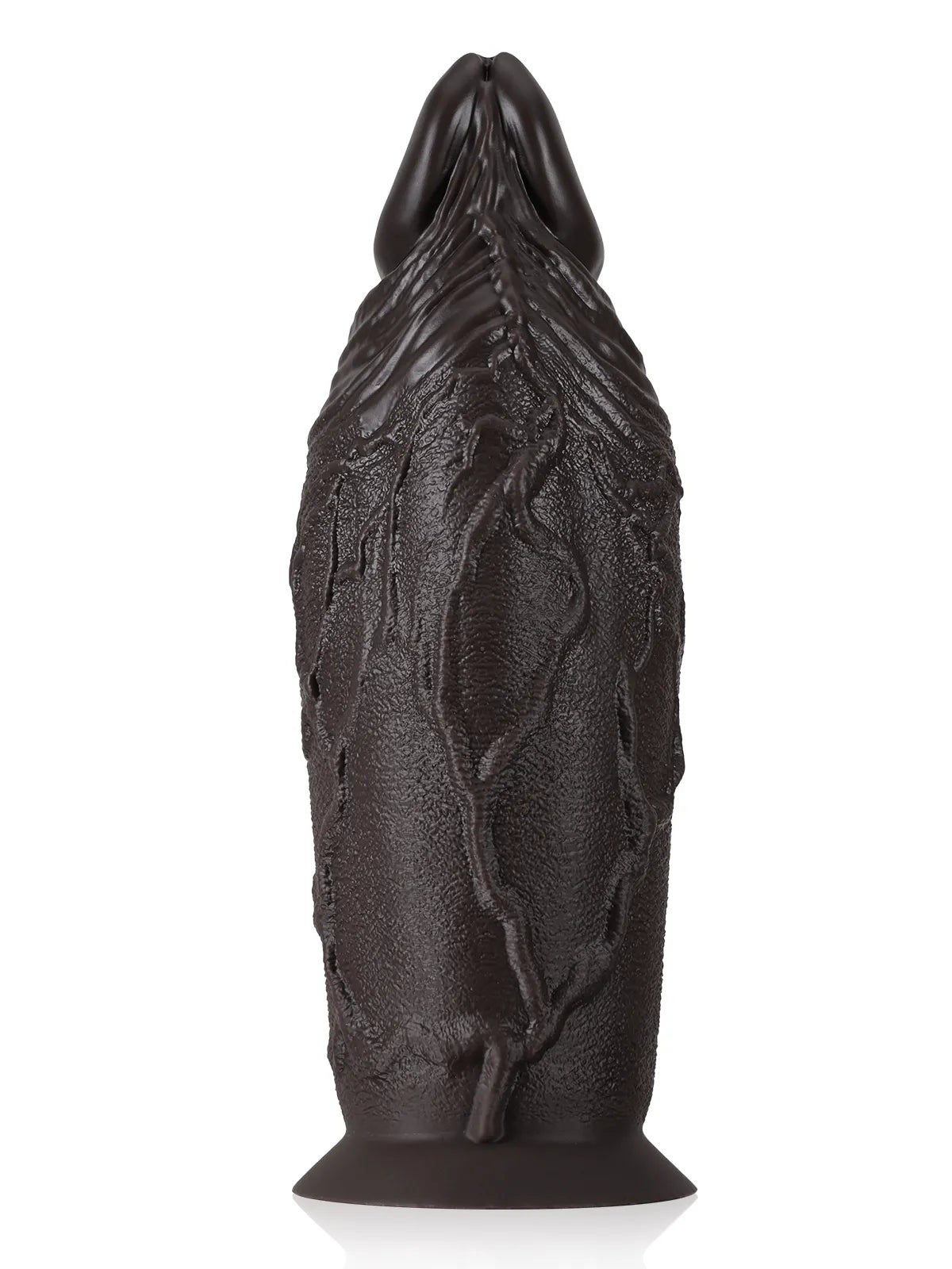 Sean 14.7" x 4.7" Giant Thick Black Dildo with Small Soft Glans-1