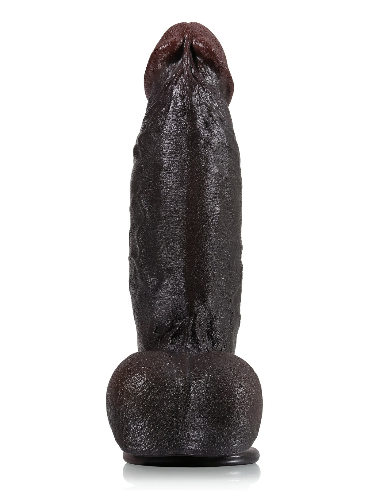 Kimi 8.8" x 2.2" Realistic Dual-density Silicone Soft Dildo for Beginners