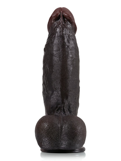 Kimi 8.8" x 2.2" Realistic Dual-density Silicone Soft Dildo for Beginners
