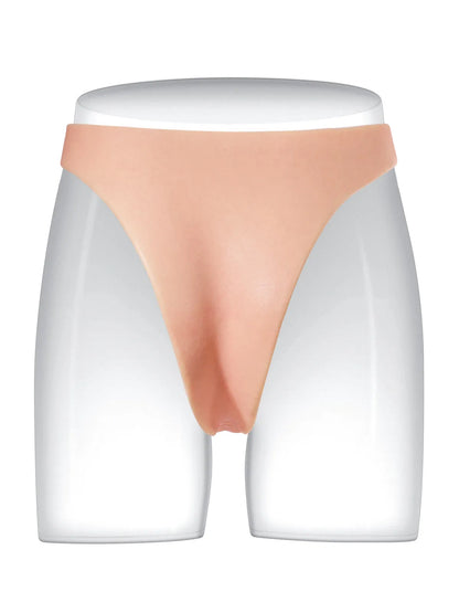 6.1" x 1.7" Realistic Strap-On Dildo with Firm Core & Natural Skin Feel