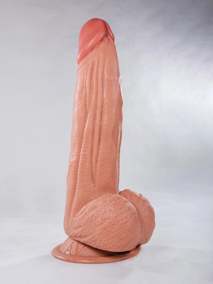Atlas 49" x 11" Colossal Silicone Fantasy Dildo for Novelty Display