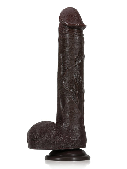 Becker 11" x 1.8" Long Realistic Thrusting Vibrating Dildo