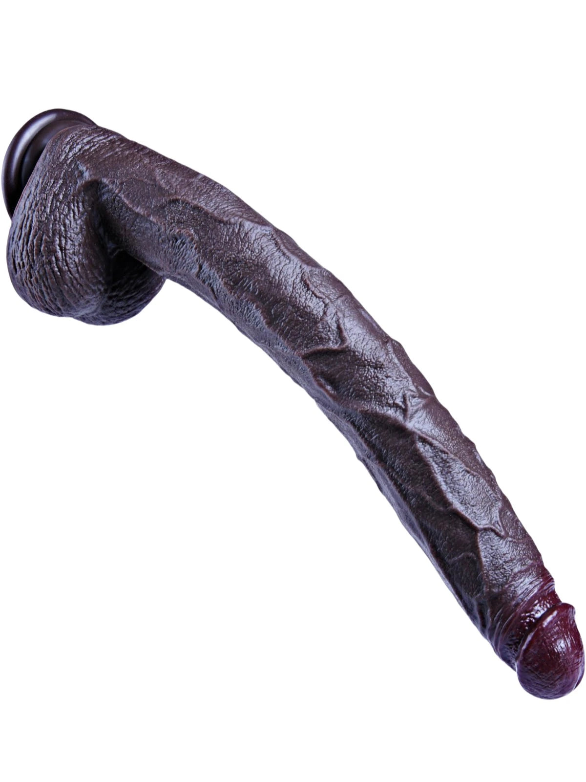 Andre 16.5" x 1.9" Extra-Long Black Dildo Unleash Your Deep Ultimate