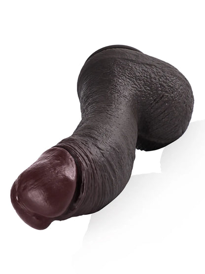 Chester 10.8" x 3" Large Black Dildo | Beginner-Friendly & Full Feeling