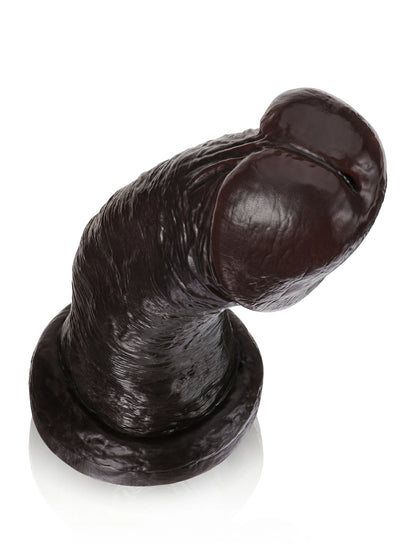 Brian 12.8“ x 3.5" Giant Dual-Density Soft BBC Dildo with Swollen Head