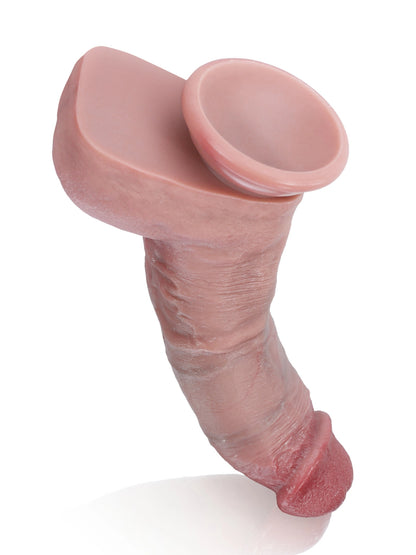 Dave 7.5" x 1.8" Beginner-Friendly Dual-Density Realistic Silicone Dildo