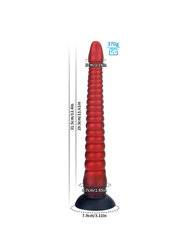 Dennis 12.4" x 1.9" Huge Fantasy Tentacle Silicone Dildo