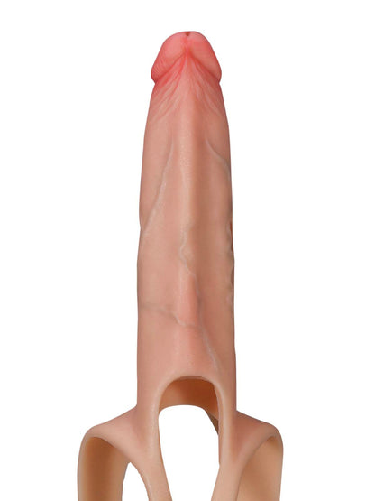Emberfall 7.5" x 2" Hollow Strap-On Dildo & Penis Extension Sleeve