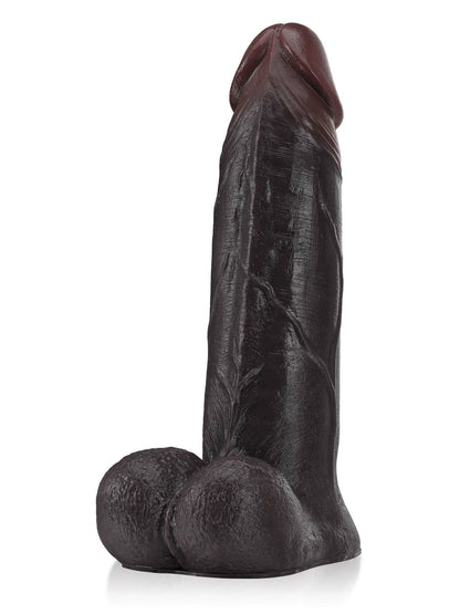Tickle 10.8" x 2.5" Realistic Sliding Skin Vac-U-Lock Dildo with Moving Balls