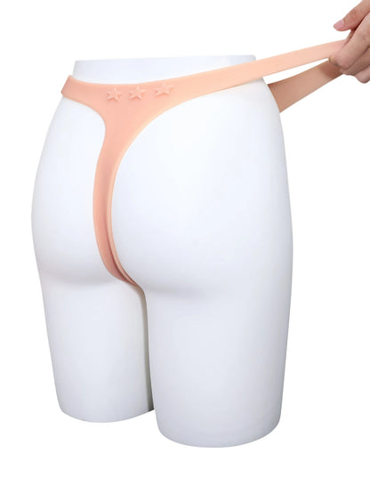 Thalyn 7.8" x 1.5" Strap-On with Interchangeable M & L Dildos