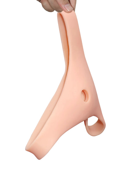 Thalyn 7.8" x 1.5" Strap-On with Interchangeable M & L Dildos