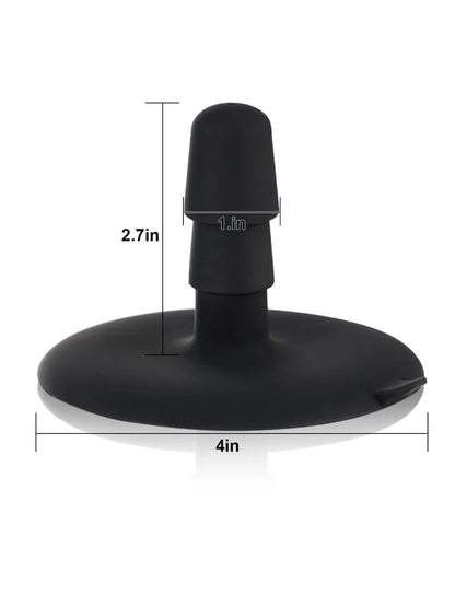 Tickle 10.8" x 2.5" Realistic Sliding Skin Vac-U-Lock Dildo with Moving Balls