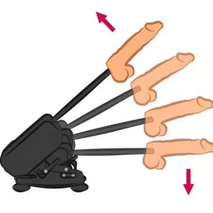 Vac-U-Lock Sex Machine with Wireless Remote & Adjustable Angle