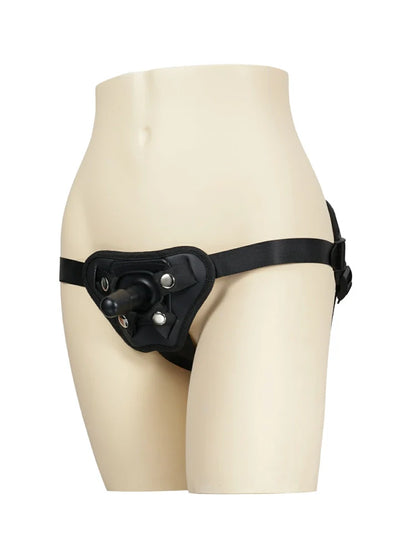 Vac-U-Lock Strap-On Harness with Secure Plug for Wearable Dildos