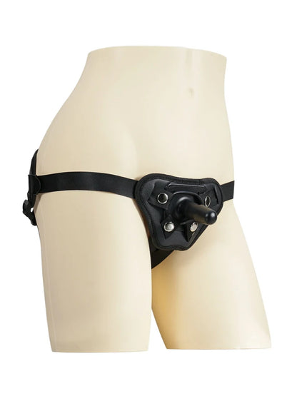 Vac-U-Lock Strap-On Harness with Secure Plug for Wearable Dildos