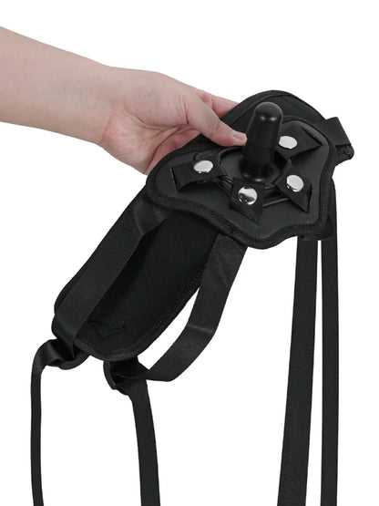 Vac-U-Lock Strap-On Harness with Secure Plug for Wearable Dildos