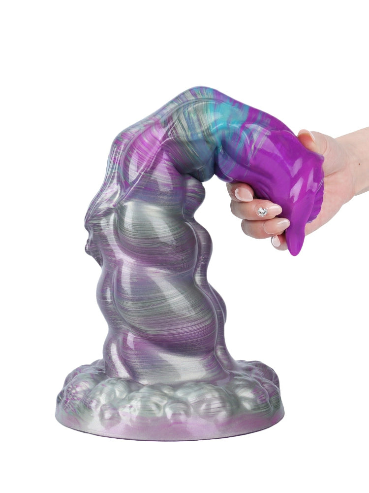Walter 12.8" x 3.5" Huge Monster Fantasy Silicone Soft Dildo
