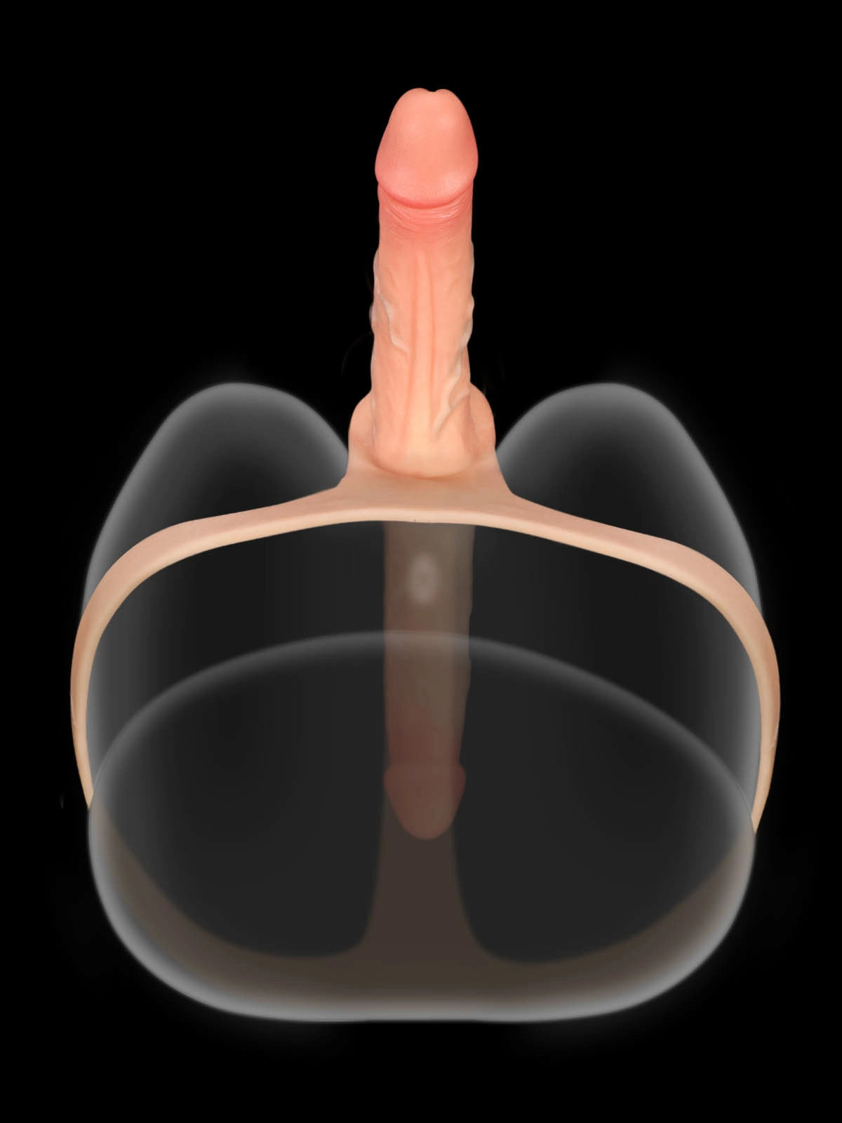Zorvyn 6" x 1.6" Double-Ended Strap-On Dildo with Vibrator
